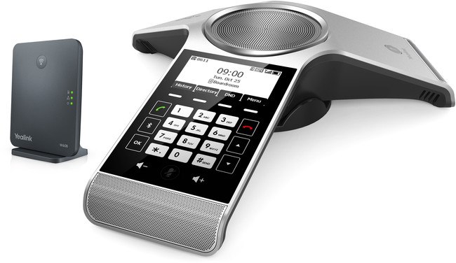 Yealink CP930W Wireless Ip Conference Phone, Includes CP930W + W60B Base Station