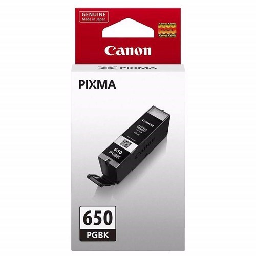 Canon PGI-650BK Original Inkjet Ink Cartridge - Pigment Black Pack