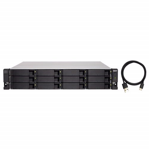 Qnap 12 Bay 2U Rackmount Usb-C 3.1 Gen2 10GBPS Expansion Unit