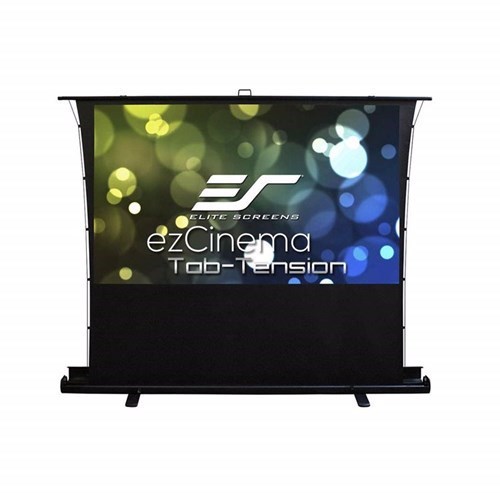 Elite Screens 74" Portable 16:9 Pull-Up Projector Screen, Tab Tension, Compatibile With Ust