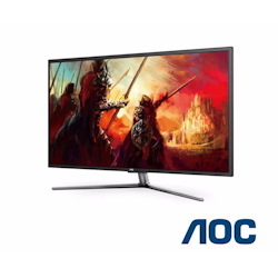 AOC G4309VX/D 43" Class 4K UHD Gaming LCD Monitor - 16:9 - Black/Silver