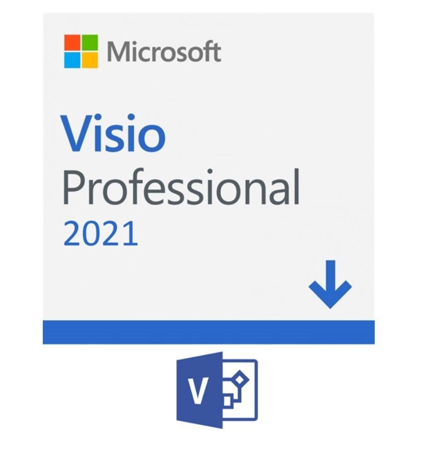 Microsoft Visio 2021 Professional - License - 1 PC