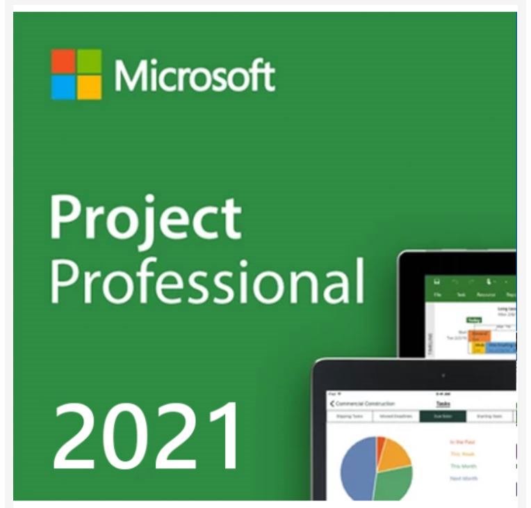 Microsoft Project 2021 Professional - License - 1 PC