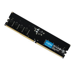 Crucial 8GB (1x8GB) DDR5 Udimm 4800MHz CL40 Desktop PC Memory For Intel 12TH Gen Cpu Or Z690 MB Intel XMP 3.0 Certified On-Die Ecc 2X DDR4 Bandwidth