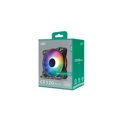 Deepcool CF 120 Plus 3 In 1 Customisable Addressable RGB Led Lighting 3 Pack