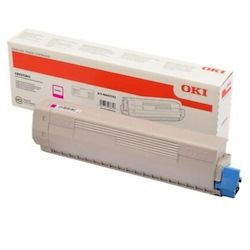 Oki 46861310 Toner Cartridge For C834 Magenta; 10,000 Pages (Iso)