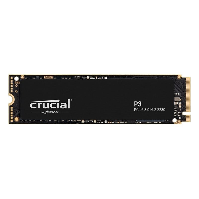 Crucial CT500P3SSD8 500GB M.2 Internal NVMe PCIe SSD, 3500R/1900W MB/S, 5Yr