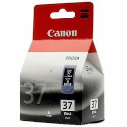 Canon PG-37 Original Inkjet Ink Cartridge - Black Pack