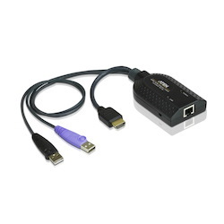 Aten Hdmi Usb KVM Adapter Cable With Virtual Media &Amp; Smart Card Reader Support For KN/KM/KH Series