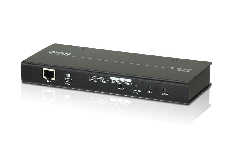 Aten Single Port Vga KVM Over Ip Switch Reolution Up To 1920 X 1200 @ 60Hz