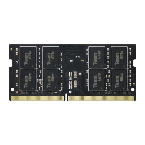 Teamgroup Elite DDR4 8GB Single 3200MHz PC4-25600 CL22 Unbuffered Non-ECC 1.2V Sodimm 260-Pin Laptop Notebook PC Computer Memory Module Ram Upgrade