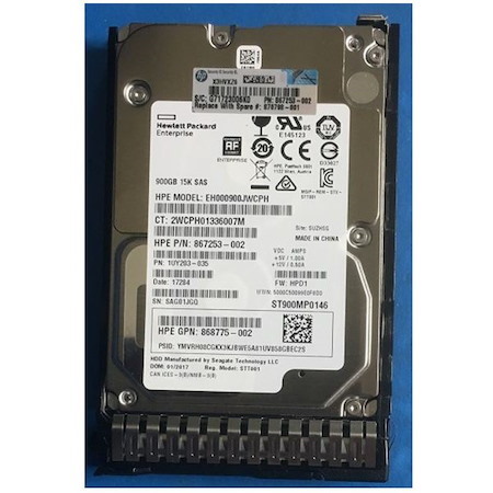HPE 900 GB Hard Drive - 2.5" Internal - SAS (12Gb/s SAS)