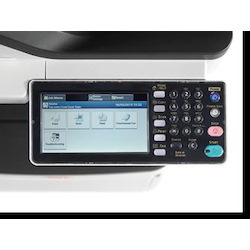 Oki MC853dnct Colour A3 23 - 23PPM (A4 SPD) Network Duplex 400 Sheet +Options 4-In-1 Multi-Function Printer With Additional Paper Tray And Cabinet
