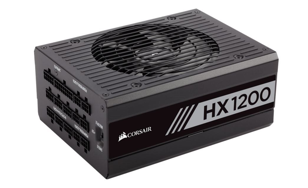 Corsair 1200W HX 80+ Platinum Fully Modular 140MM Fan Atx Psu 10 Years Warranty