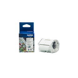 Brother CZ-1005 Full Colour Continuous Label Roll, 50MM Wide To Suit VC-500W