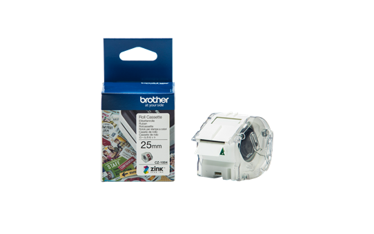 Brother CZ-1004 Full Colour Continuous Label Roll, 25MM Wide To Suit VC-500W