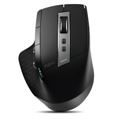 Rapoo MT750S Multi-Mode Bluetooth & 2.4G Wireless Mouse - Upto Dpi 3200 Rechargeable Battery
