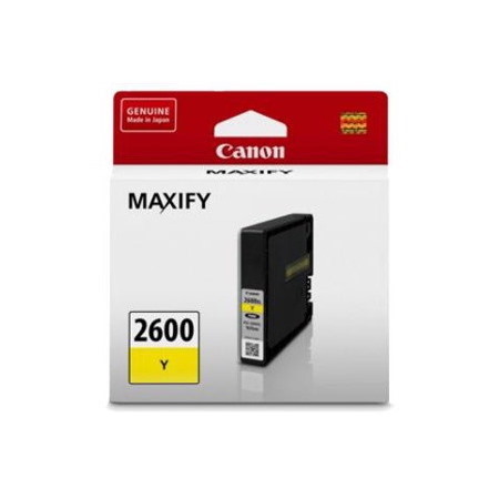 Canon PGI2600Y Original Inkjet Ink Cartridge - Yellow Pack