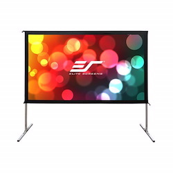 Elite Screens 150 169 Outdoor Screen With Both Rear And Front Projection