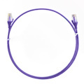 4Cabling 0.25M Cat 6 Ultra Thin LSZH Ethernet Network Cables: Purple
