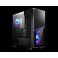 Msi MPG Sekira 100R Mid-Tower Case, Supports E-Atx / Atx / M-Atx / Mini Itx, 2X Usb 3.2, 1X Usb-C, 1X Audio, 1X Mic, Atx Power Supply