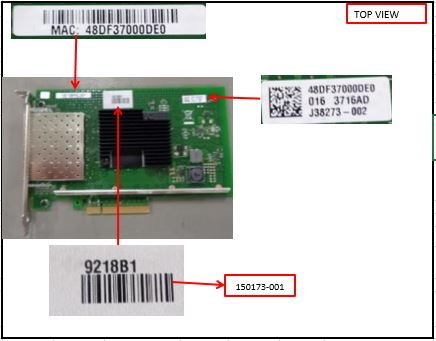 HPE 10Gigabit Ethernet Card - 10GBase-X - SFP+