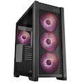 Asus GT302 Tuf Gaming Argb Black Atx Mid Tower Case, Tempered Glass Compact Case, Mesh Panel,(BTF)