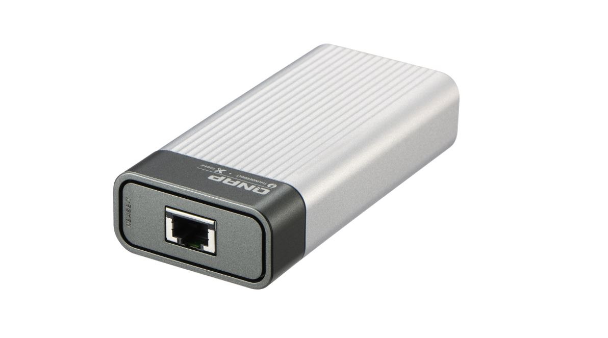 Qnap Single Port Thunderbolt3 To Single Port 10Gbe Nbase-T Adapter, Bus Powered