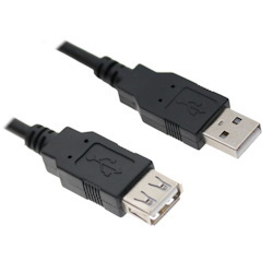 Astrotek Usb 2.0 Extension Cable 30CM - Type A Male To Type A Female Transparent Colour RoHS