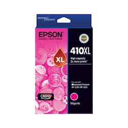 Epson Claria 410XL Original High Yield Inkjet Ink Cartridge - Magenta Pack