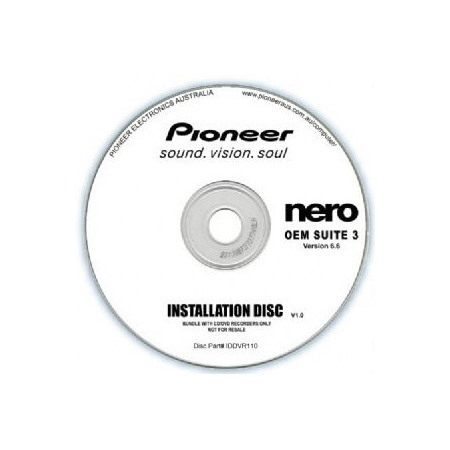 Pioneer Software Nero Suite 3 Oem Version 6.6 - Play Edit Burn & Share Blu-Ray & 3D Contents