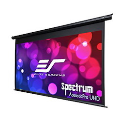 Elite Screens 125" Motorised 16:9 Projector Screen With Acoustic Pro Uhd Transparent Material