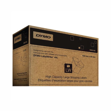 Dymo SD0947420 59X102MM 4XL High Capacity Large Shipping Label
