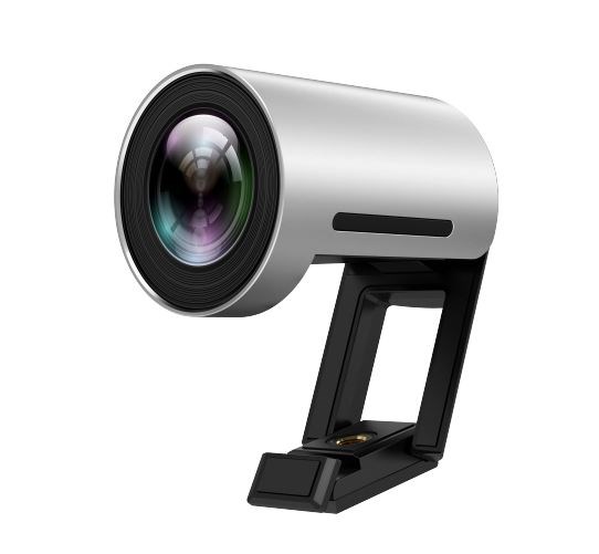 Yealink Uvc30 4K Camera, Includes 1.5M Usb Cable, Inbuilt Mic, Privacy Shutter And Windows Hello Support