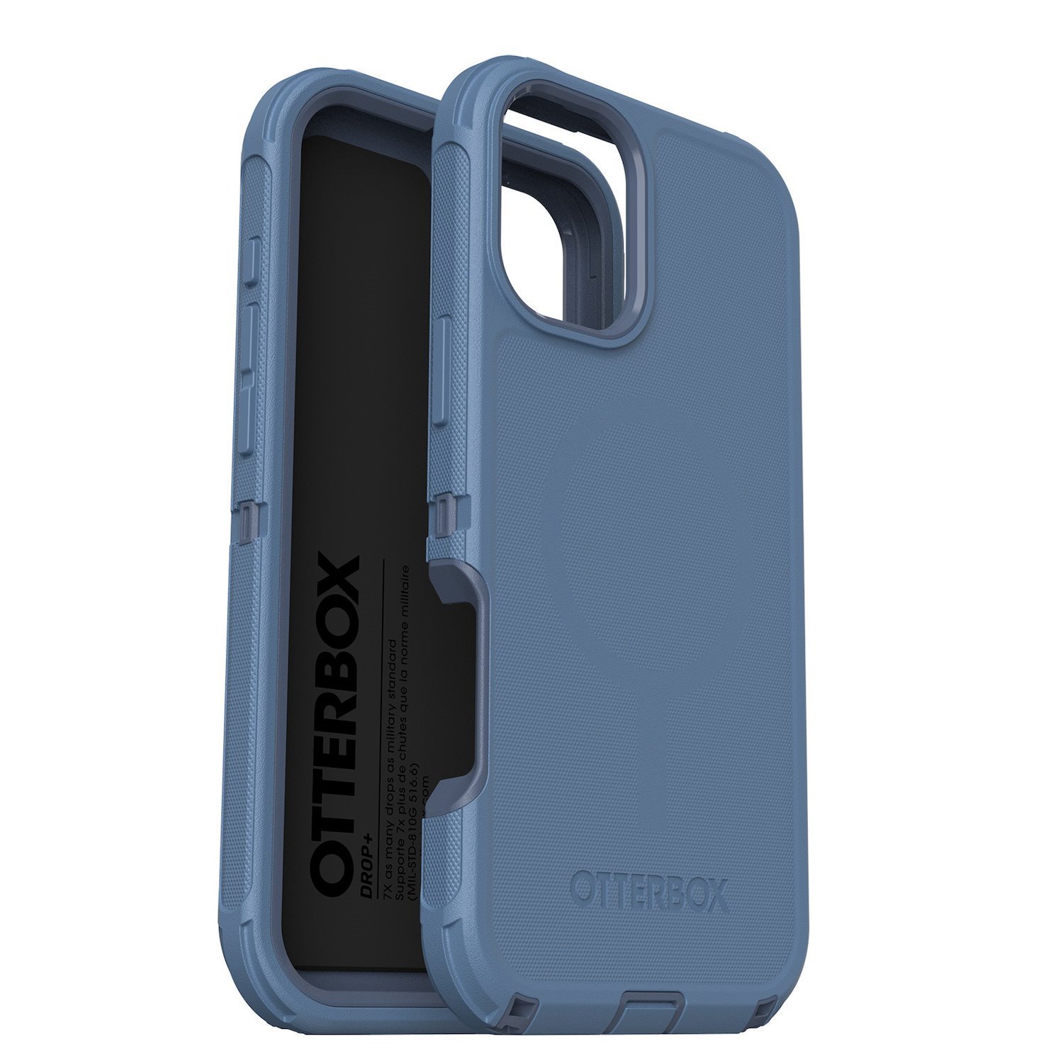 OtterBox Defender Carrying Case (Holster) Apple iPhone 16 Pro Max Smartphone - Blue