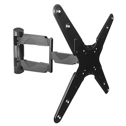 Brateck Ultra Slim Full Motion Single Arm LCD TV Wall Mount Bracket For Most 23''-55" Led, LCD Flat Panel TVs