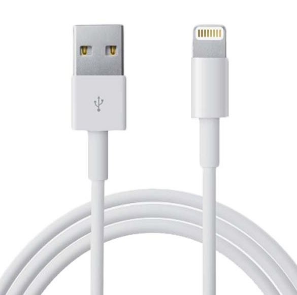 Astrotek 1M Usb Lightning Data SYNC Charger White Color Cable For iPhone 6S 6 Plus 5 5S iPad Air Mini iPod