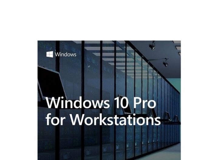 Microsoft Windows 10 Pro 64-bit for Workstations - License - 1 License