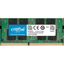 CRUCIAL 8GB DDR4 NOTEBOOK MEMORY, PC4-25600, 3200MHz, UNRANKED, LIFE WTY