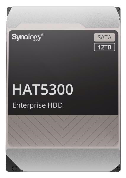 Synology -Enterprise Storage Drives For Synology Systems , 3.5" Sata Hard Drive, Hat5300 , 12TB, 5 Year Warranty