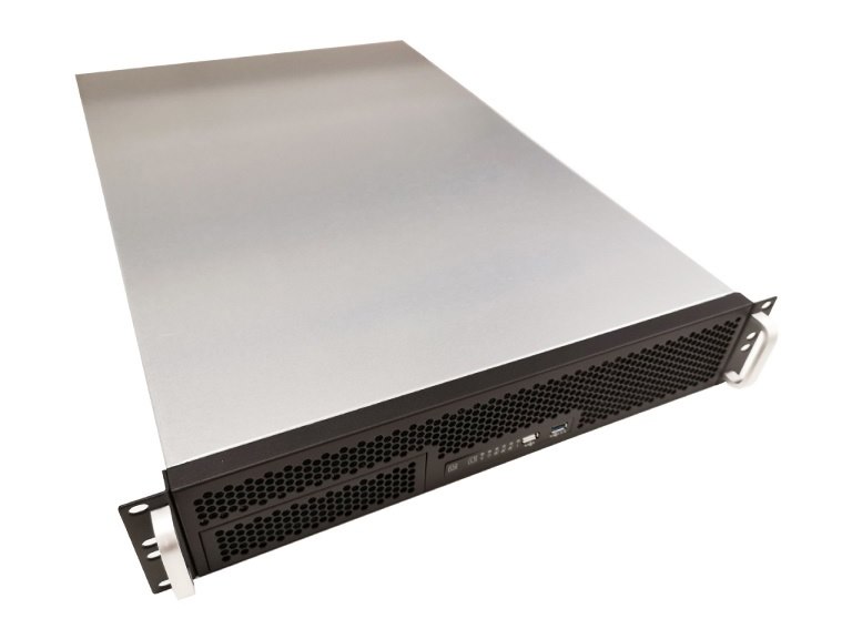 TGC Rack Mountable Server Chassis 2U 650MM Depth, 1X Ext 5.25' Bay, 9X Int 3.5' Bays, 7X Low Profile Pcie Slots, Atx Psu/Mb