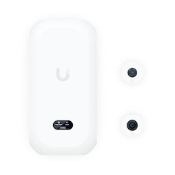 Ubiquiti Camera Ai Theta, 8MP Wide Angle Lens (97.5˚ H), 12MP Fisheye 360˚ Lens, Colour LCM Display For Device Status Monitoring