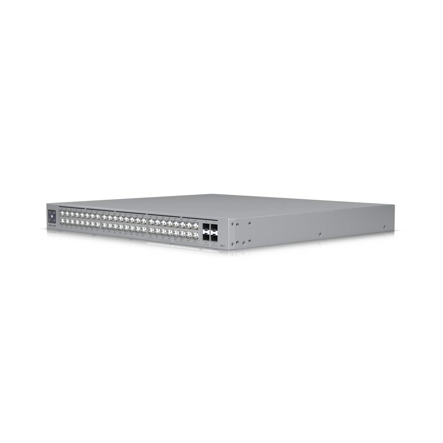 Ubiquiti UniFi Network, Switch, 48-Port,  POE 720W, (16) 2.5 GbE ports, 8 PoE+, 8 PoE++, (4) 10G SFP+ Ports,  Layer3,  Rack Mount, Incl 2Yr Warranty