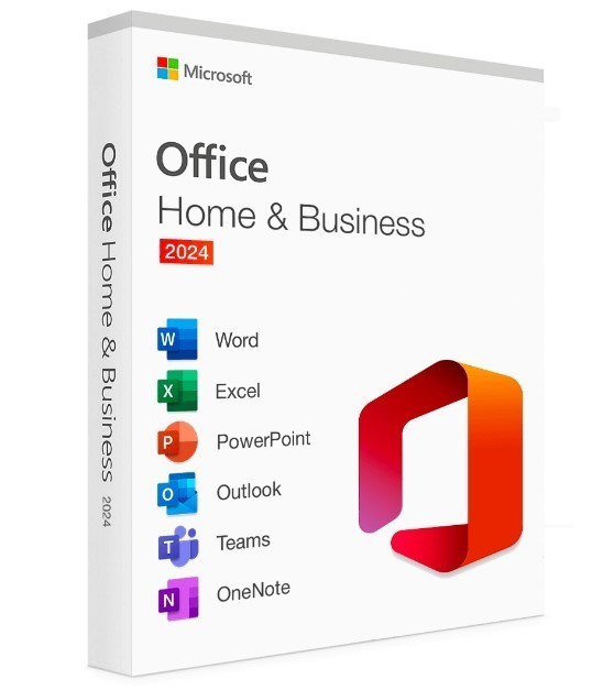 Microsoft Office Home & Business 2024 - Retail Box