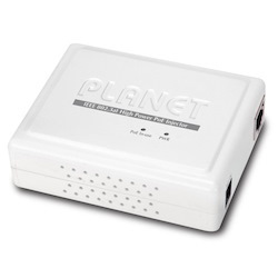 Planet High Poe Injector, 30W 1-Port Midspan Ieee802.3At (Not Suitable For Ptz Cameras)