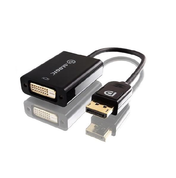 ALOGIC 15cm DisplayPort 1.2 to DVI Adapter - Male to Female