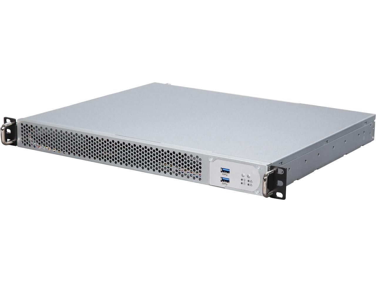 In Win Iw-Rf100-S315 1U Short-Depth Rackmount Server Chassis With Single 315W Power Supply