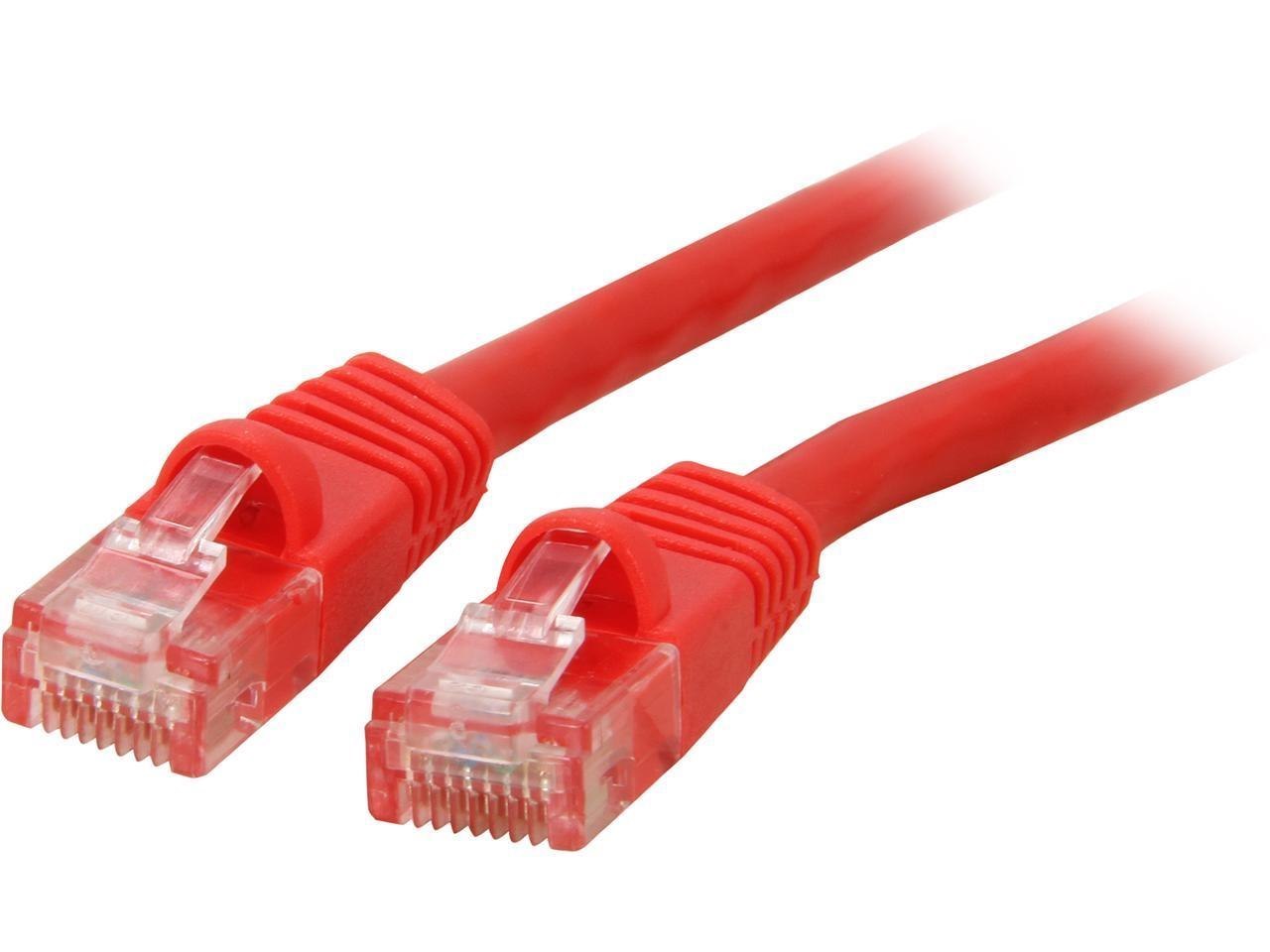 Rosewill Cy-Cat6-02-Rd 2 FT. Cat 6 Red 550Mhz Utp Network Cable