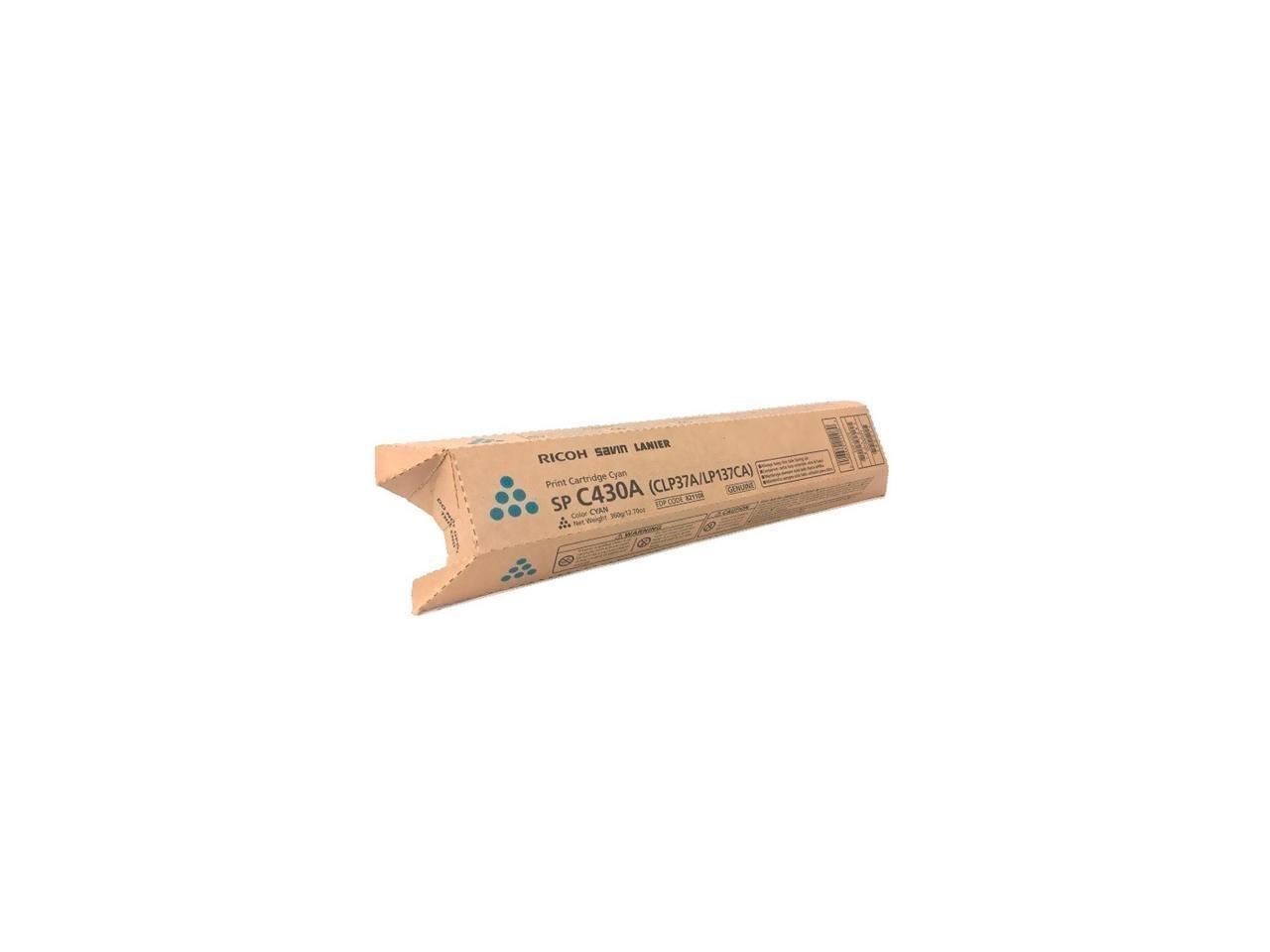 Ricoh SP C430A Laser Toner Cartridge - Cyan Pack