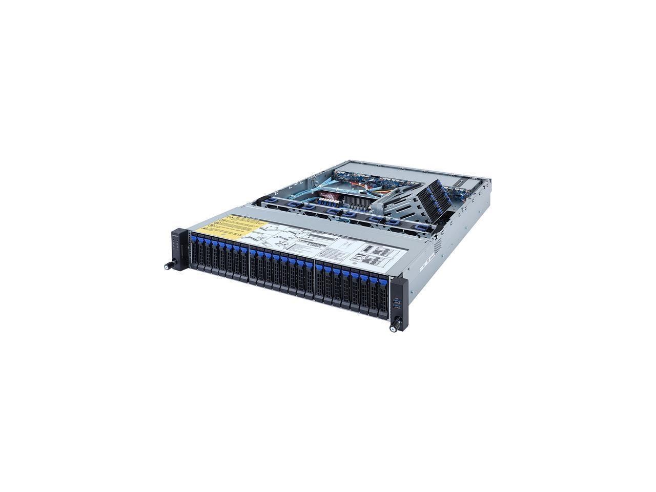 Gigabyte R262-Za0 1U Rackmount Server Barebone Socket SP3 DDR4 3200